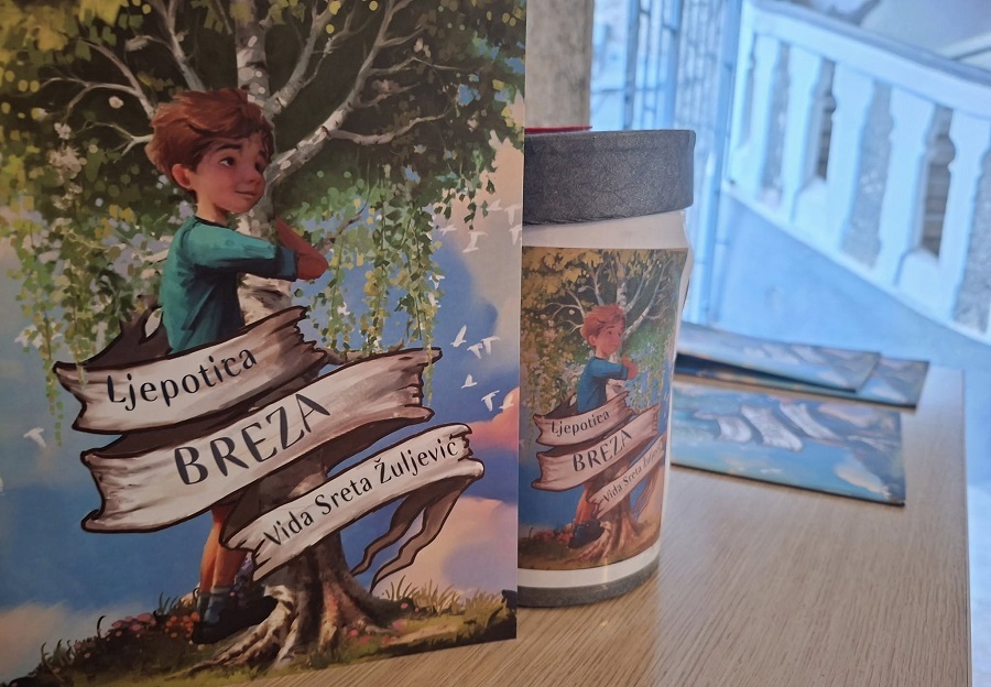 “Porodični magazin” uz krošnju jedne mostarske breze na čijim listovima je ispisano slovo o bezuvjetnoj ljubavi…